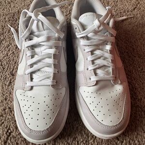 Nike Dunk Low - size 8 women’s, white/venice